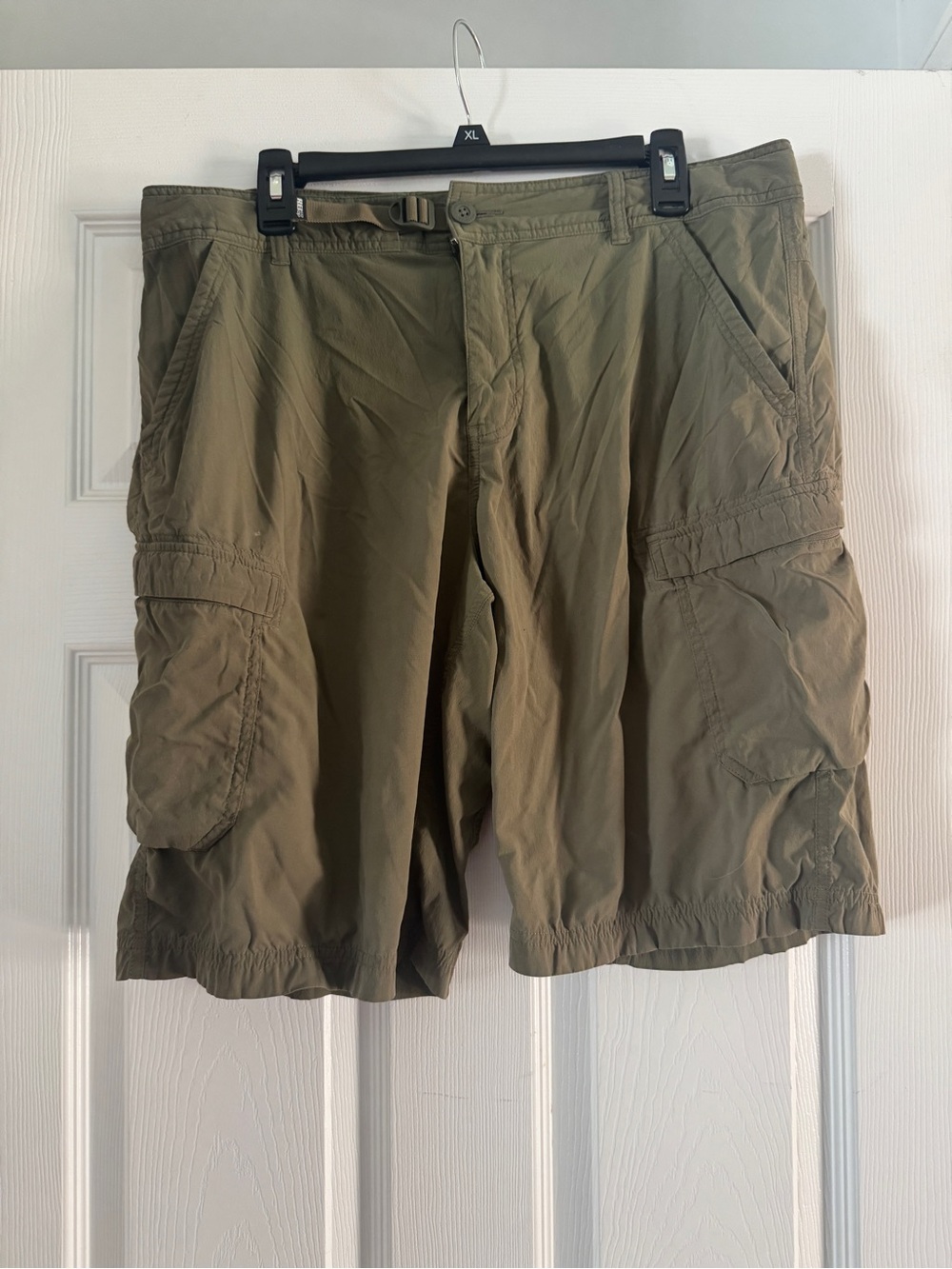 REI Olive Green Cargo Shorts with Belt Loop